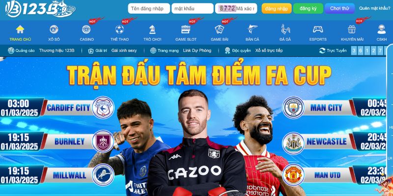 Giới thiệu về hệ thống đăng nhập 123B